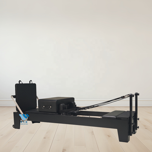 <strong>New</strong> Product Fitness Equipment Portable Pilates Machine Wooden Gym Home Exercise Yoga Beds Reformer Pilates - Product Image 1