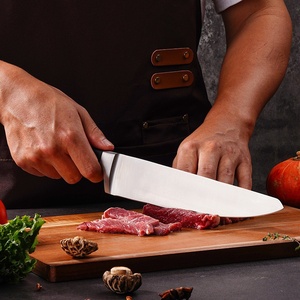Cuchillo <span class=keywords><strong>de</strong></span> <span class=keywords><strong>Chef</strong></span> <span class=keywords><strong>de</strong></span> Acero Inoxidable con Mango <span class=keywords><strong>de</strong></span> ABS, Hoja Afilada <span class=keywords><strong>de</strong></span> Acero Único para Uso Doméstico, Cortar Carne y Verduras, Cuchillo Maestro para Cocina y Hotel - Product Image 6