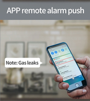 Détecteur intelligent de fuite de gaz Tuya WiFi sans fil pour GPL, CH4, gaz naturel, alarme de fuite de gaz de cuisson, contrôlé par application pour la sécurité domestique