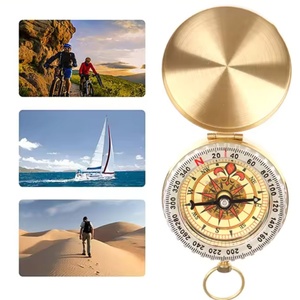 Reloj de Bolsillo con Brújula G50 de Cobre Puro, Esfera Luminosa, Aguja del Norte, para Campismo, Supervivencia y Navegación al Aire Libre A0008 - Product Image 5