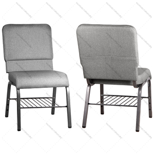Cheap Modern Theater Furniture Metal Back Pocket Padded School Meeting Used <strong>Church</strong> <strong>Chair</strong> For Sale - Product Image 4