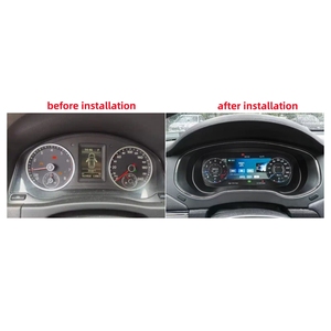 Krando 12.3 "Cluster digitale per <span class=keywords><strong>Volkswagen</strong></span> VW <span class=keywords><strong>Tiguan</strong></span> 2017-2019 <span class=keywords><strong>Auto</strong></span> tachimetro LCD cruscotto CockPit Play and Plug - Product Image 2