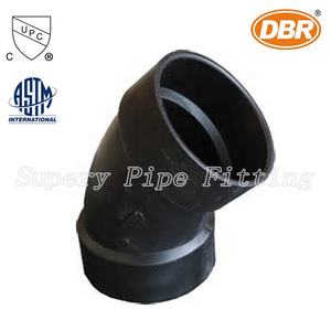 Abs wv 2 אינץ 'צנרת כלים וציוד 90 מעלות המרפק ABS צינור מתאים צינורות צינור צינור צינור - Product Image 4