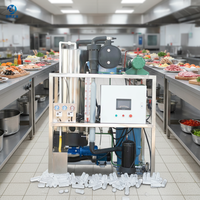 Máquina de Hielo en Tubo China Haiyue de 2 Toneladas con Certificado CE, Máquina Industrial de Hielo en Tubo Hueco, Máquina Comercial de Hielo en Tubo para Alimentos