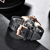 Reloj de Pulsera Mecánico PAGANI DESIGN 1651 de 40 mm, Reloj Automático de Marca de Primera Calidad, Acero Inoxidable, Resistente al Agua 100 m