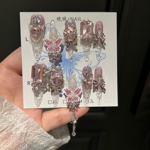 Prensa de diamante de industria pesada de primera calidad hecha a mano en <span class=keywords><strong>uñas</strong></span> esmaltadas <span class=keywords><strong>uñas</strong></span> <span class=keywords><strong>doradas</strong></span> <span class=keywords><strong>uñas</strong></span> artificiales versátiles - Product Image 3