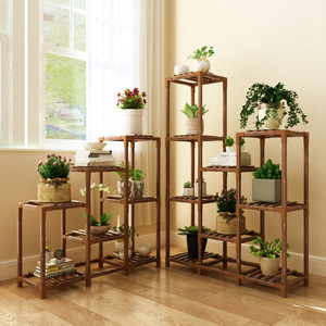 Décoration personnalisée <span class=keywords><strong>de</strong></span> jardin, support <span class=keywords><strong>de</strong></span> <span class=keywords><strong>pot</strong></span> <span class=keywords><strong>de</strong></span> <span class=keywords><strong>fleur</strong></span>, étagère <span class=keywords><strong>de</strong></span> plante en bambou <span class=keywords><strong>pour</strong></span> balcon, étagère <span class=keywords><strong>de</strong></span> <span class=keywords><strong>Pot</strong></span> d'extérieur et d'intérieur/ - Product Image 5
