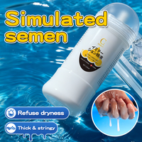 Lubrifiant intime CokeLife ISO22716 à marque privée, 235 ml, gel sexuel à base d'eau, simule l'odeur du sperme, faux sperme, lubrifiant anal