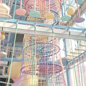 Equipo de Juegos Interior Grande y Pequeño para Niños, Castillo Inflable con Tobogán, Estructura para Escalar y Trampolín para Jardín de Infancia - Product Image 5