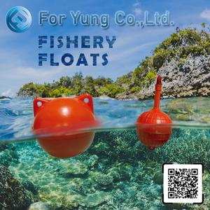 Made in Taiwan ABS PS HIPS Plastic <b>Fishing</b> Net <b>Floats</b> Durable UV Resistant 320m Working Depth 6.3kg Bouyancy Deep Sea Use - Product Image 6