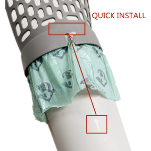 Katzenstreuschaufel und Katzentoiletten-Müllbeutel-Kombinationsset, Zerlegbar, Reinigungsschaufel für Katzenstreu - Product Image 5