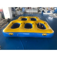 Vente Flash : Tube Gonflable Commercial Personnalisé 3x2.9m en PVC Anti-UV, 5 Places, pour Sports Nautiques en Mer