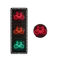 Feu de signalisation LED extérieur non motorisé pour véhicules, lampe de signalisation complète pour vélos, pour la sécurité routière municipale