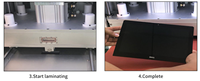 Machine de réparation d'écrans LCD, séparateur par congélation et plastifieuse 10kW 220V pour la remise à neuf d'écrans de smartphones en usine de fabrication