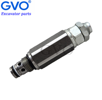Válvula Distribuidora GVO, Válvula Auxiliar de Alivio, Válvula de Seguridad, Válvula de Control, Válvula de Presión, Repuestos para Excavadoras Yanmar 35 45 55 60