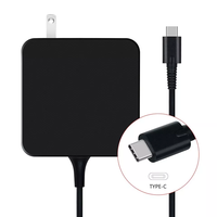Cargador Portátil USB-C de 20V 3.25A 65W para Laptop con Material Reciclado para Thinkpad T490 E14 11e L15