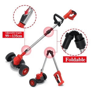 <span class=keywords><strong>Tondeuse</strong></span> à gazon électrique sans fil 20000 tr/min, coupe-herbe réglable, outils de jardinage, <span class=keywords><strong>batterie</strong></span> DIY 7 pouces, 1 an de garantie, 21V 173CC - Product Image 3