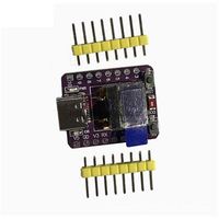 ESP32-C3 carte de développement OLED antenne en céramique ESP32 carte de développement Wifi BT écran 0.42 pouces