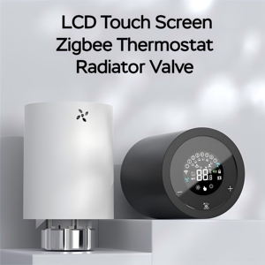 Zigbee Sans Fil Smart Réglable TRV 5 + 1 + 1Programmable Tuya App Téléphone Télécommandé Thermostatique Radiateur Vanne - Product Image 3