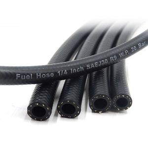 최고 품질 SAE J30 R9 연료 분사 호스 고온 자동차 꼰 고무 디젤 연료 라인 SAE 30R9 - Product Image 1