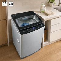 Lavadoras de Carga Superior para Uso Doméstico, Compactas, Ahorradoras de Energía, con Múltiples Programas, Venta al Por Mayor, Certificación CE y CB