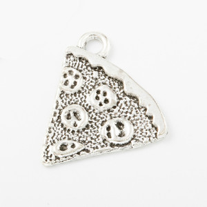 DIY compuesto de aleación de Zinc accesorios de joyería colgante <span class=keywords><strong>Pizza</strong></span> Zakka venta al por mayor directo de fábrica 1461 - Product Image 4