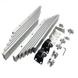 Binario di guida per tavolo pieghevole estensibile in alluminio per impieghi gravosi meccanismo da tavolo estraibile - Product Image 1