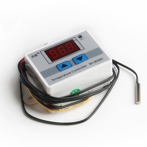 Controlador de Temperatura Digital LED AC 12V/24V/220V 10A, Termostato con Sonda Sensor NTC XH-W3001 - Product Image 2