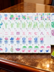 Juegos de Mahjong de Lujo en Acrílico, Resistentes al Agua y Antibacterianos, Pedidos Personalizados al por Mayor para los Mercados de EE. UU., UE y Japón, Calidad Premium a Nivel Mundial - Product Image 4