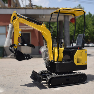 Entrega Gratuita de Excavadora Pequeña de 1.2 Toneladas, Certificada por CE/EPA, Nueva, para Granja y Jardín, Mini Excavadora con Motor - Product Image 5