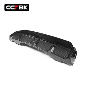 Para <span class=keywords><strong>BMW</strong></span> G42 M Sport 218i 220i <span class=keywords><strong>220d</strong></span> 230i 240i 2021-2026, Difusor Trasero Inferior de Parachoques Estilo MP de Fibra de Carbono Seca, Cubierta 51125A36893 - Product Image 2