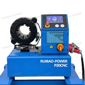 Mesin Pemotong dan Penjepit Selang Pompa Hidrolik Terkendali PLC RUIBAO dengan Kontrol Jarak Jauh, Motor Bearing, 3kW Multi-Tegangan, 2-6 inci - Product Image 3