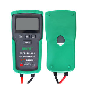 Probador de Baterías Automotrices Dy2015a 12v/24v con Prueba Kelvin de 4 Cables, Rango de Corriente 100-1700cca, Pruebas de Carga y Descarga para Baterías de Plomo-Ácido - Product Image 3