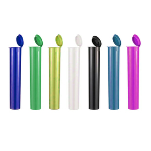 Lebensmittelechte Kunststoff-Pillenverpackung 116mm Röhrchen mit Squeeze-Pop-Deckel und Kindersicherung - Product Image 5