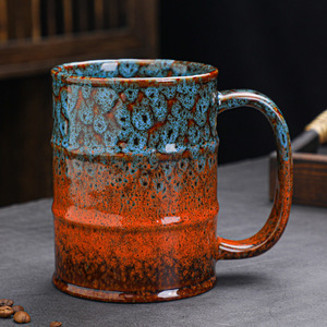 Taza de Cerámica de Porcelana de Gran Capacidad, Diseño <span class=keywords><strong>Americano</strong></span>, Creativa, para Café y Agua Personal, con Certificado FCM, Éxito de Ventas Transfronterizo - Product Image 6