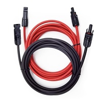 Kunden spezifisches Kupfer-Photovoltaik kabel Gleichstrom kabel PVC-isoliertes 4mm 6mm Power MC-Anschluss Pv-Solarpanel-Verlängerung kabel