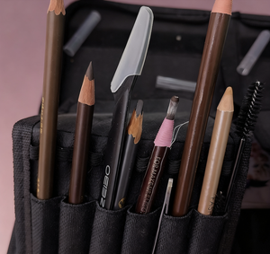 Vente en gros 12 pièces ensemble de tondeuse à sourcils lame rasoir de sécurité outils de maquillage Portable visage rasoir yeux sourcils épilation fraises - Product Image 4