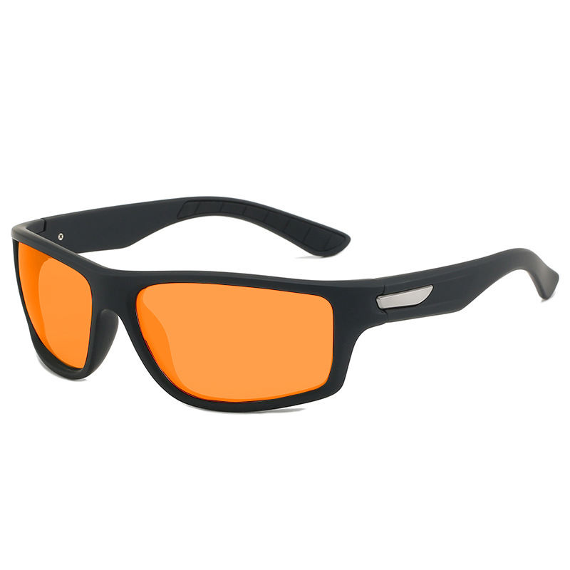 กรอบสีดำ H9เลนส์สีส้ม