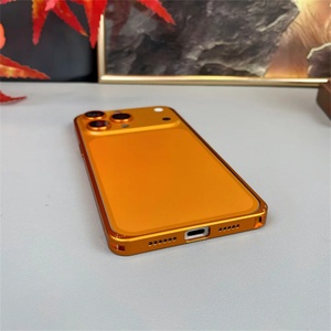 Película Mate de Lujo con Adhesivo Trasero Integrado de Metal para iPhone 14 Pro/15 Pro/16 Pro Max, Transforma Instantáneamente a 17 Pro/17 Pro Max - Product Image 5