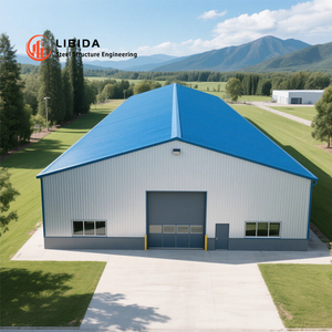 Prefab hội thảo thép kho prefab lưu trữ xây dựng nhà tiền chế kết cấu thép nhà kho - Product Image 3