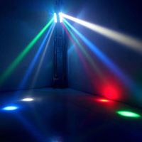 Barre professionnelle magique Led Cube faisceau tête mobile Disco DJ scène projecteur 8 yeux araignée lumière Laser
