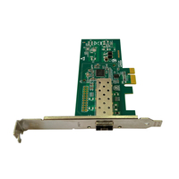 Tarjeta de Red PCIe 1000 Base Intel I210 NIC, Adaptador de Red de Puerto Óptico Único para Servidor
