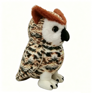 Peluche de búho realista personalizado, juguete de peluche de búho, peluche de búho, animal de peluche de búho - Product Image 3