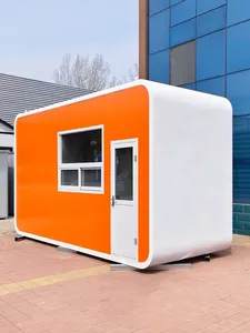 Kiosque à café mobile 2026, poste <span class=keywords><strong>de</strong></span> garde, <span class=keywords><strong>cabine</strong></span> <span class=keywords><strong>de</strong></span> sécurité avec toilettes, bureau, Philippines, États-Unis, stand - Product Image 3