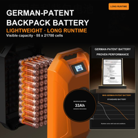 Tondeuse à gazon et démarreur de voiture OEM, charge sans fil, pompe à air, lumière, batterie : 21V, 27V
