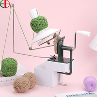 Enrouleur de câble domestique Portable petit outil de tricot de laine manuel bobineuse à manivelle pour lacets matériaux non tissés