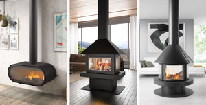 Chimenea Moderna <span class=keywords><strong>de</strong></span> Acero con Calefacción por Alcohol y <span class=keywords><strong>Leña</strong></span> Real, para Uso en Interiores, Casas <span class=keywords><strong>de</strong></span> Huéspedes, Villas y Salas <span class=keywords><strong>de</strong></span> Estar - Product Image 5