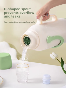 Botella de Agua Térmica de Gran Capacidad para Estudiantes y Uso Doméstico, Termo para Té, Agua Caliente, con Interior de Vidrio - Product Image 3