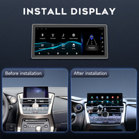 Lecteur multimédia GPS radio DVD avec navigation Android 14 Carplay 8 cœurs CPU 10,25 pouces pour Lexus NX 200 300H 2015-2017