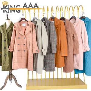 Оптовая продажа подержанной женской одежды: шерстяные пальто по низкой цене из Китая/Гватемалы для зимнего сезона, бренд KINGAAA - Product Image 5